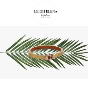 Leigh Elena T-Bar Single Bracelet